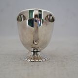 Pair of silverware saucepans
