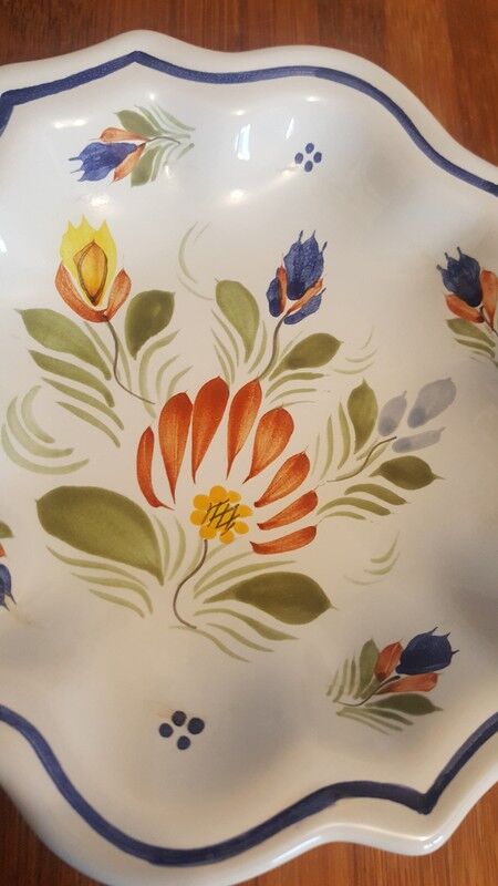 Vintage ceramic cup FAB Quimper