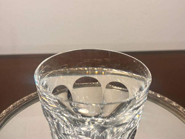 Goblet Baccarat whiskey Harcourt 1841 signee