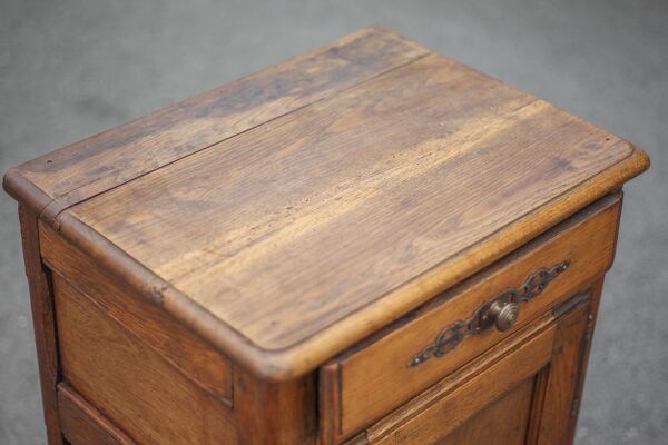 Meuble bois vintage, meuble confiturier, cabinet bois, meuble de rangement