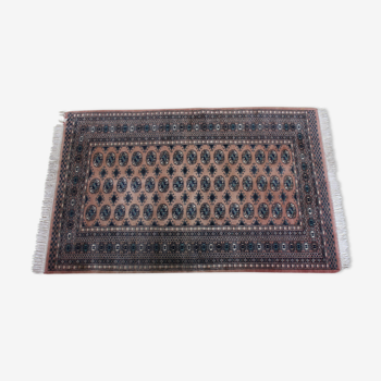 Tapis turque en laine avec motif tekke 211x126cm