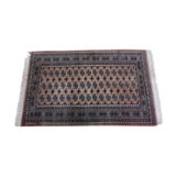 Turkish wool rug with Tekke pattern 211x126cm