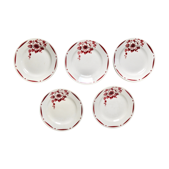 6 hollow flower plates