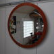 Danish teak 60s mirror diameter 100cm