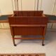 Furniture wooden rolling bar box