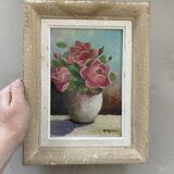 Small old framed painting