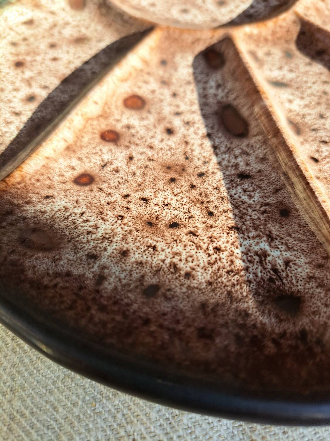 Marius Giuge Vallauris plate service