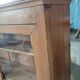 English display cabinet in old pine