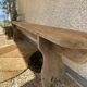 Old oak farmhouse bench measuring 230 cm