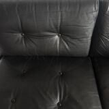 Leather canapé International furniture 70's