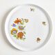 Plat bavaria Saint Amand fleurs imprimées