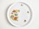 Bavarian plate Saint Amand printed flowers