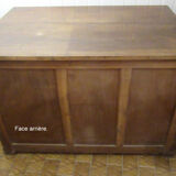 Bureau à caisson, en noyer, à 5 tiroirs