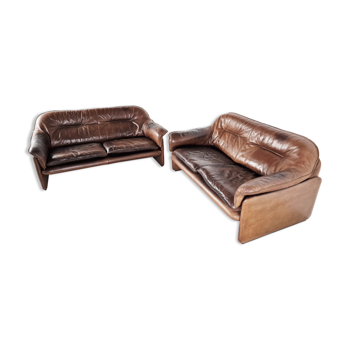 De Sede DS16 sofa set, 1960s