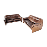 De Sede DS16 sofa set, 1960s