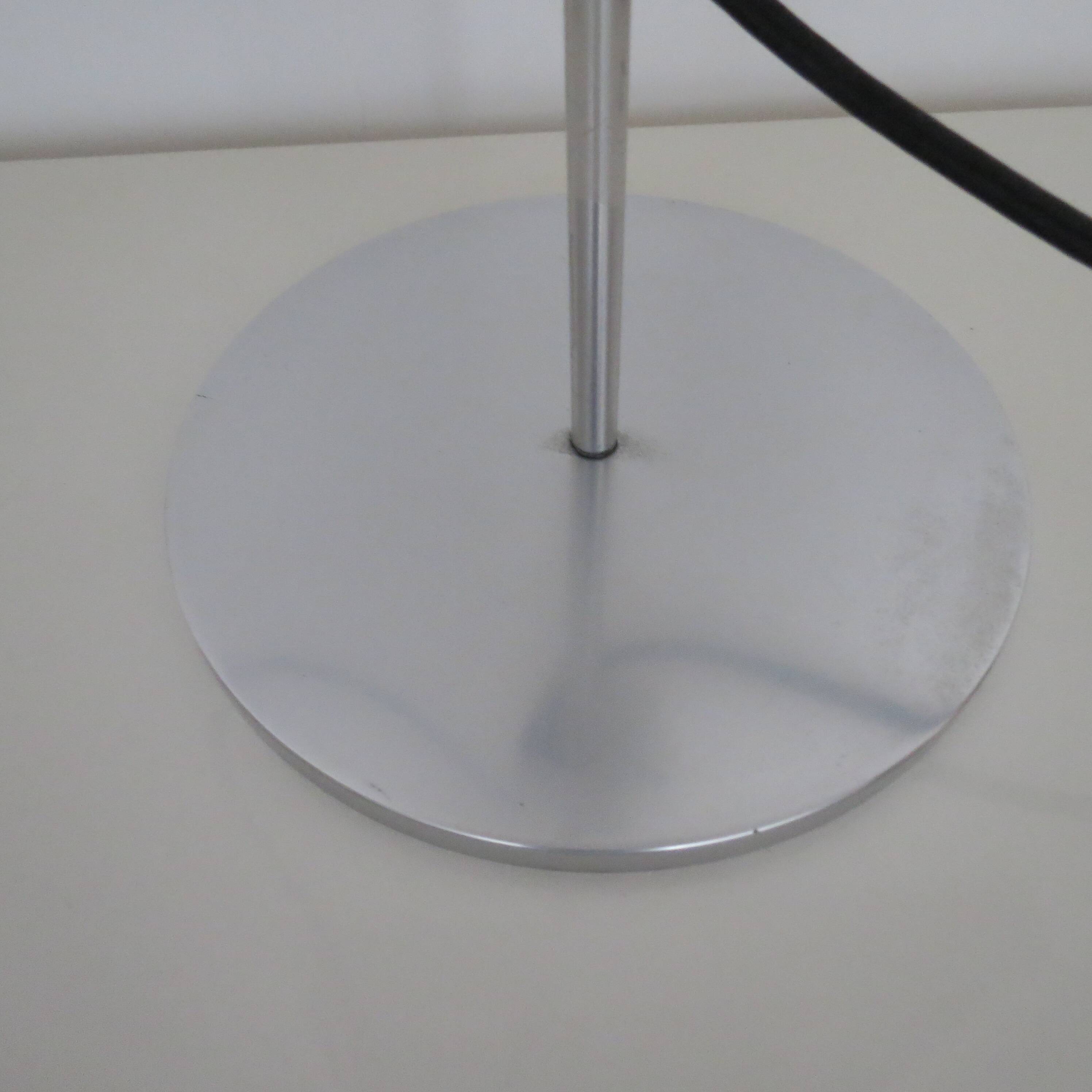 1960s desk lamp by Peter Nelson aluminium desk lamp mid century modern desk lamp