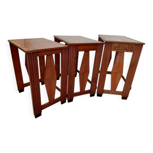Tables gigognes Art déco