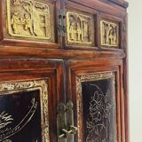 Antique Chinese Closet with gold