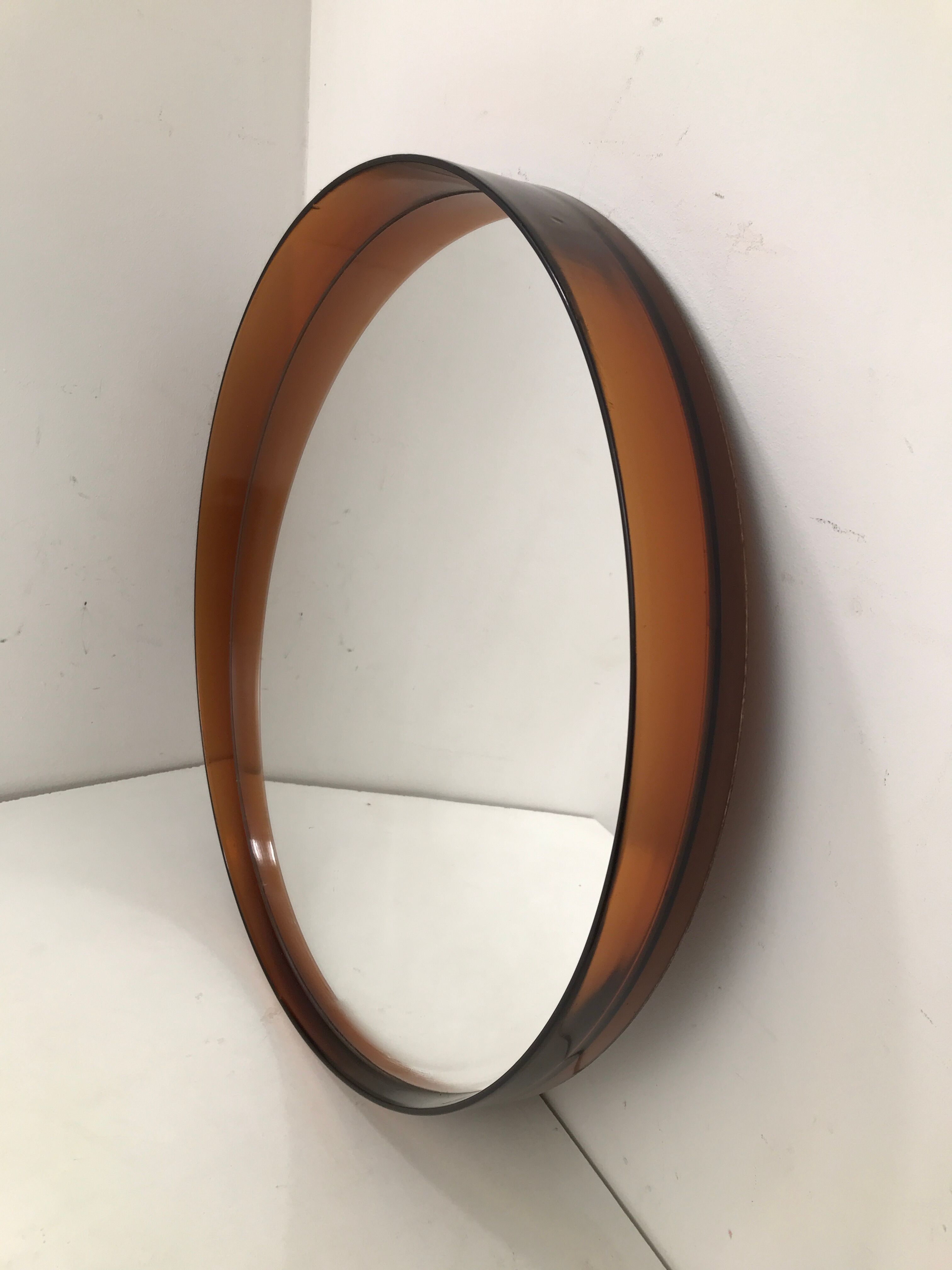 VINTAGE WALL MIRROR ROUND SYLAANN2ES 60-70