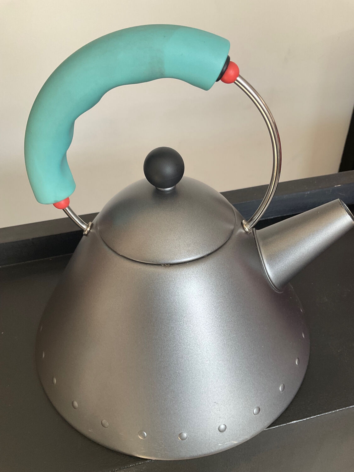 Alessi Tea Kettle by Michael Graves 80s
