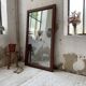 Late 19th century XL wooden mirror