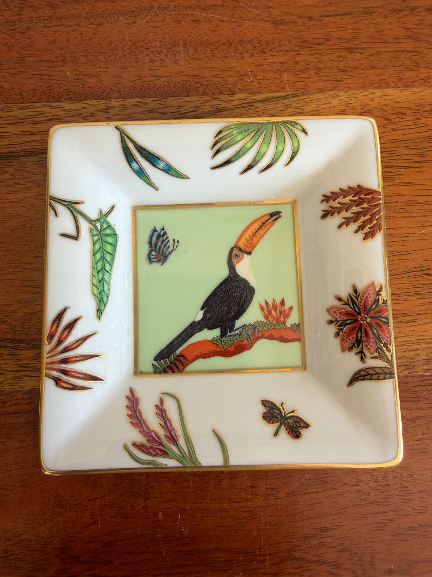 Pocket tray The Bestiary Haviland Toucan