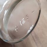 Clear glass apothecary bottle 125 ml