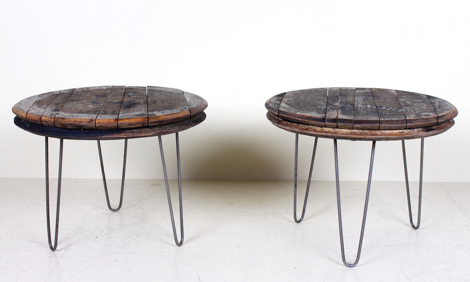 Industrial coffee table