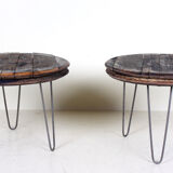 Industrial coffee table