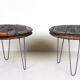 Industrial coffee table