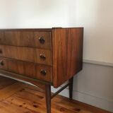 Scandinavian vintage rosewood row
