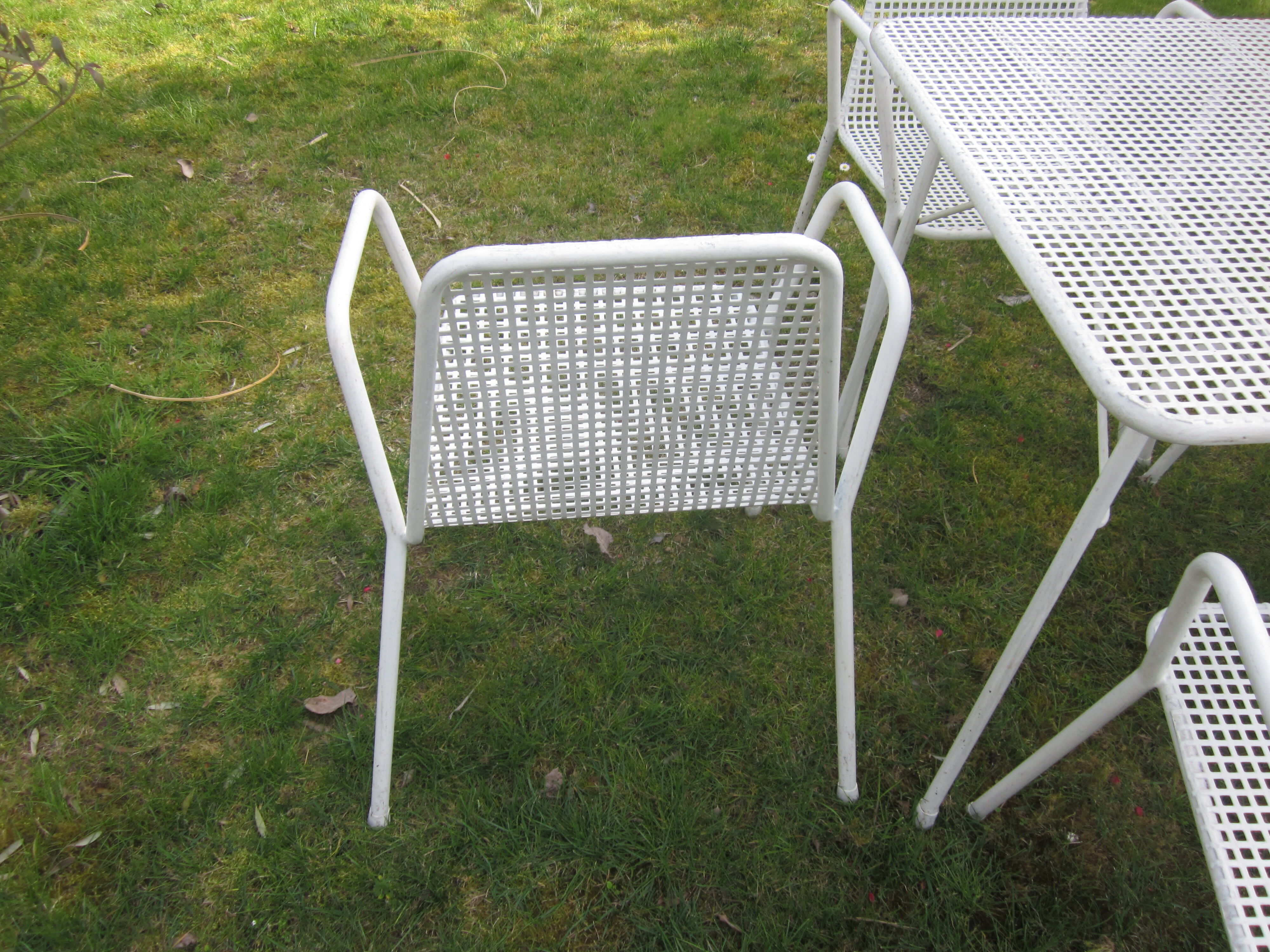 garden furniture metal 60-70 years