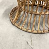 Gio Ponti rattan chair, Italy 1960s