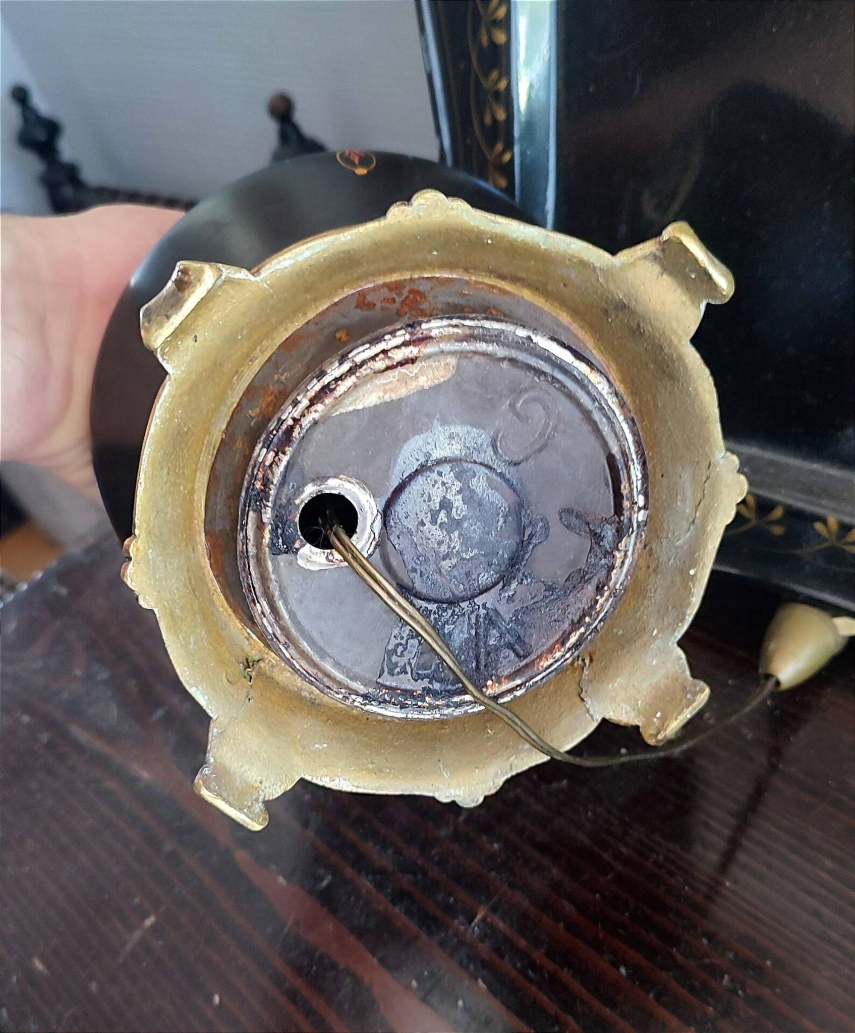 Paire de lampes Napoléon III