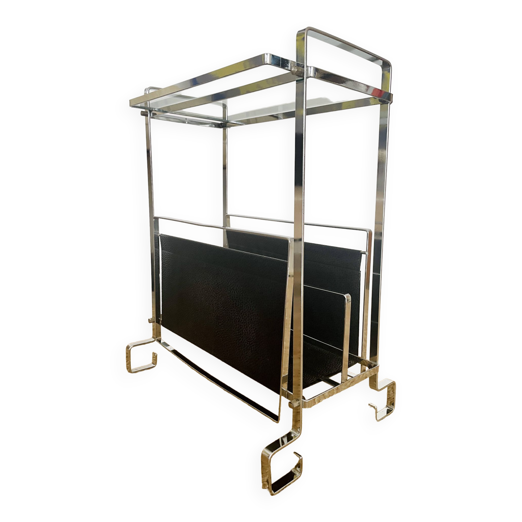 Side table - Bauhaus magazine rack