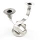 Art Deco two-arm candlestick, metal, WMF, Germany, 1930s