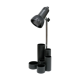 Vintage black desk lamp with pencil holder