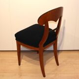 Biedermeier Cherry Veneer Shovel Chair, South Germany, 1820s