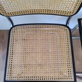 Pair of B32 chairs by Marcel Breuer, made in Italy.