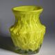Vase en verre texturé Kurt Wokan Neon Bark
