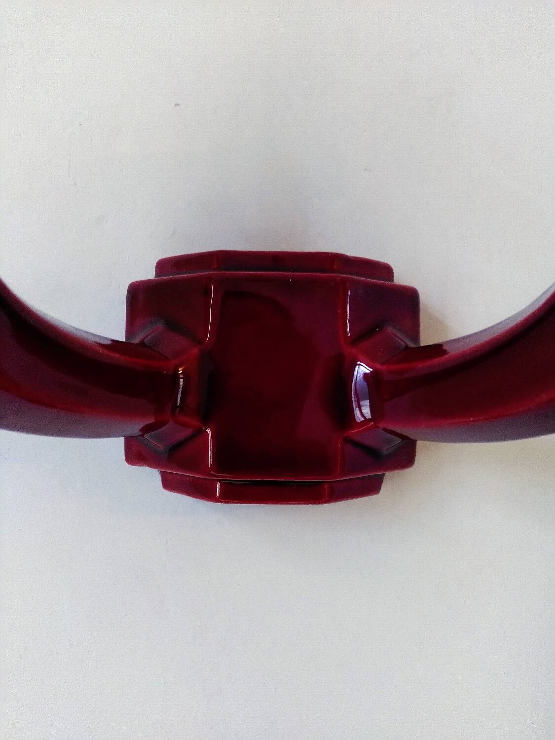 Pair of Art Deco ceramic wall sconces