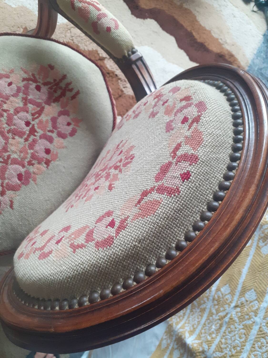 Louis XVI style armchair