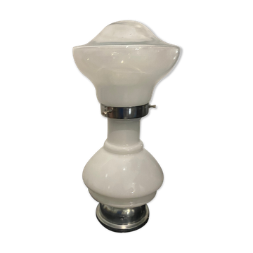 Large Italian glass lamp from Murano Vintage 1970