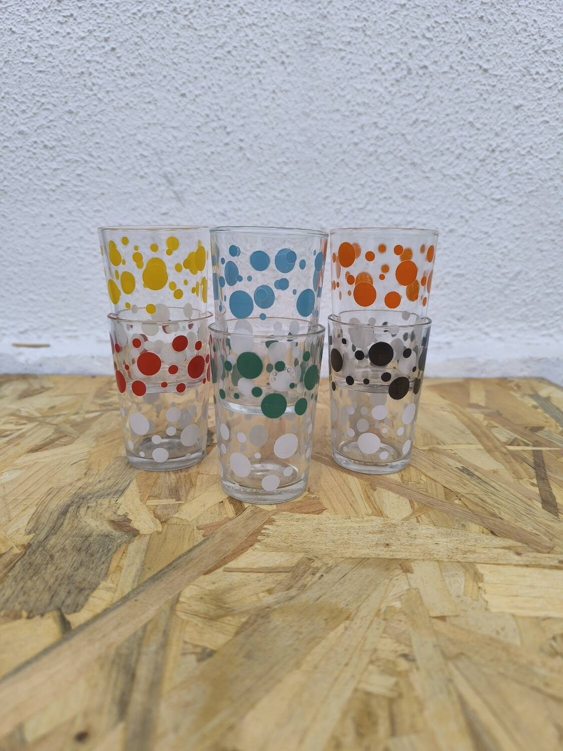Set de 6 verres à eau gondolo