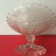 Cut on foot in molded glass