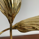 Double leaf lamp, Carlo Giorgi design, Bottega Gadda edition