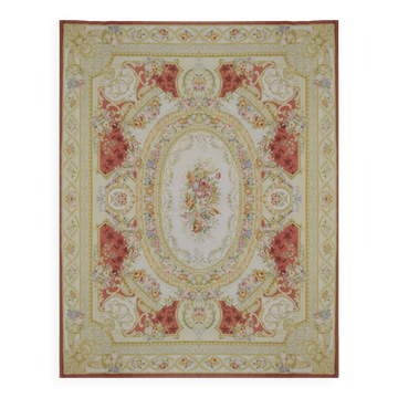 Aubusson Style Knotted Rug – 3.10 x 2.45 Metres - "Galerie Sardje"