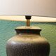 Vintage lamp, speckled ceramic base