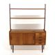 Scandinavian teak bookcase chest of drawers, Sweden, 1960