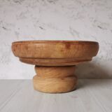 Compotier orme bois sculpté